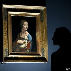 The Lady with an Ermine by Leonardo da Vinci