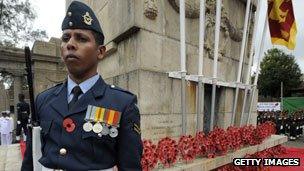 Poppy Day in Colombo, Sri Lanka