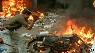 Rioting in Gujarat in 2002