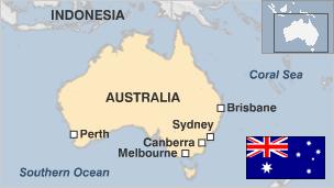 Map of Australia