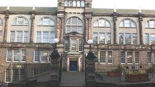 Boroughmuir High School Pic: Mike Easton