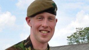 Pte Matthew Adam Thornton