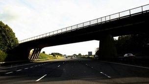 Motorway bridge