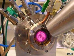 X-ray absorption spectroscopy setup (ESRF)