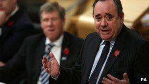 Alex Salmond won the award for Scottish Politician of the Year