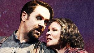 Michael Ball and Imelda Staunton in Sweeney Todd