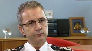 South Wales Police chief constable Peter Vaughan