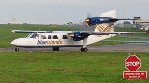 Blue Islands Trislander