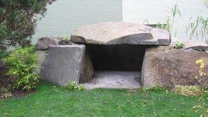 Panda cave at Edinburgh Zoo