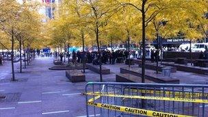 Zuccotti Park 15 November 2011