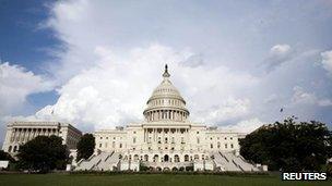 The US Capitol building