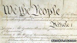 The US constitution