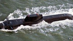 Astute class submarine