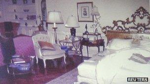 Michael Jackson's bedroom