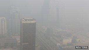 Smog in Beijing (November 2011)