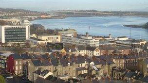 View of Derry and Foyle