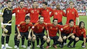 Spanish football team