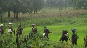 Maoists on the move in Chhatisgarh