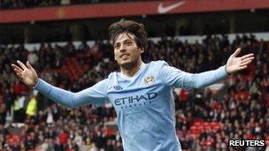 Manchester City's David Silva