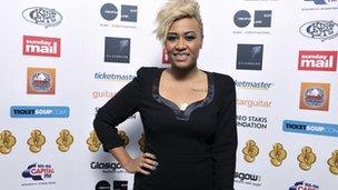 Emeli sande at Tartan Clef awards