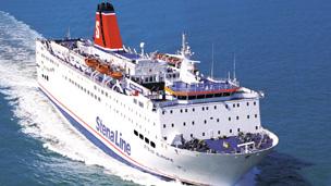 The Stena Europe superferry