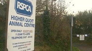 Closed RSPCA centre