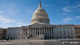 The US Capitol is seen on November 19, 2011 in Washington, DC.