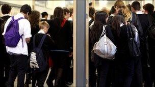 Secondary school pupils in Glasgow