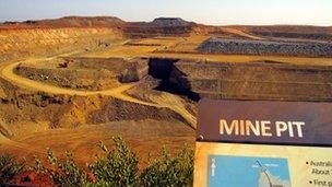 Citic Pacific Mining's Sino Iron magnetite iron ore project in the Pilbara region of Western Australia