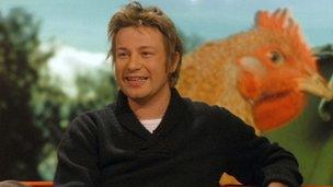 TV chef Jamie Oliver