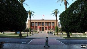 Parliament in Rabat, Morocco, 20 November 2011