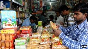 Indian store in Delhi, 24 Nov