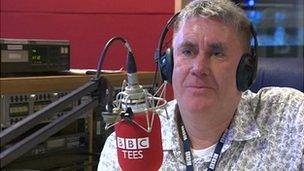 BBC Tees breakfast presenter Ali Brownlee