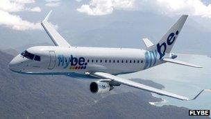 Flybe's new E175 jet