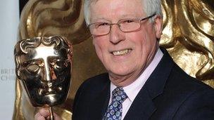 John Craven. Pic courtesy Bafta/Richard Kendal