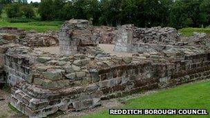 Bordesley Abbey ruins