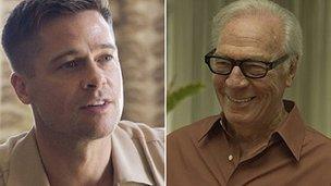 Brad Pitt and Christopher Plummer