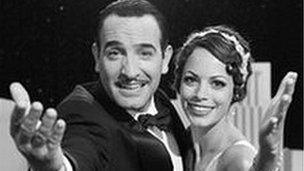 Jean Dujardin and Berenice Bejo in The Artist