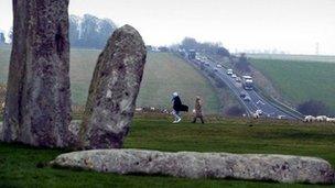 A303 at Stonehenge