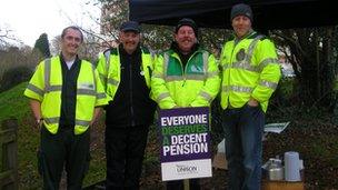 Staff from the South Western Ambulance Service