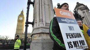 Picket outside Parliament