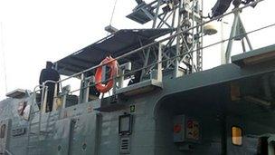 Trinidad patrol vessel