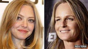 Amanda Seyfried and Helen Hunt