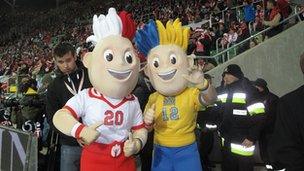 Euro 2012 mascots, Slavek and Slavko