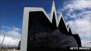 Riverside Museum in Glasgow