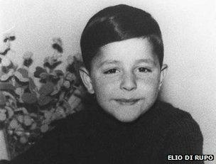 Elio Di Rupo as a child