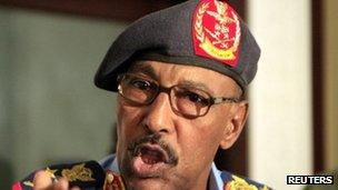 Sudan's Defence Minister Abdelrahim Mohamed Hussein. Photo: September 2011