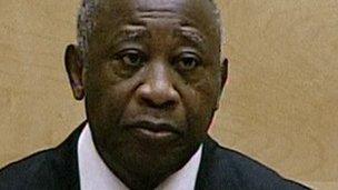Laurent Gbagbo in court