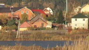 Farm buildings in Moshnitsy, Moscow