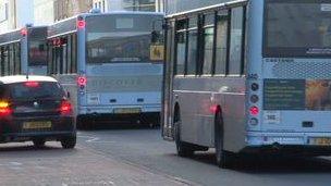 Jersey buses